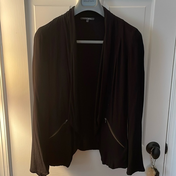 Flattering stylish slimming slouchy sophisticate Micheal stars black blazer L 💋 - Picture 1 of 5